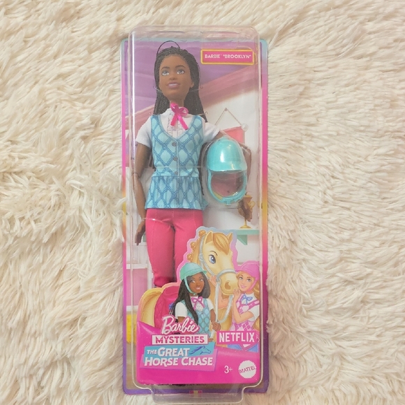 Mattel Other - Mattel Barbie Mysteries Doll with Pink and Blue Outfit